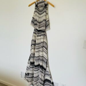 Club Monaco Black and White Lightweight Dress